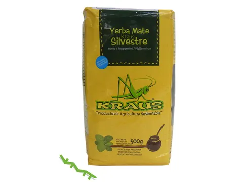 Yerba mate Kraus Silvestre 500 g