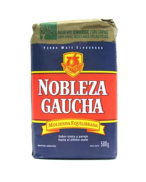 Yerba Mate Nobleza Gaucha Tradicional 500g