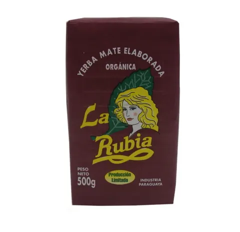 Yerba mate La Rubia Organica 500g