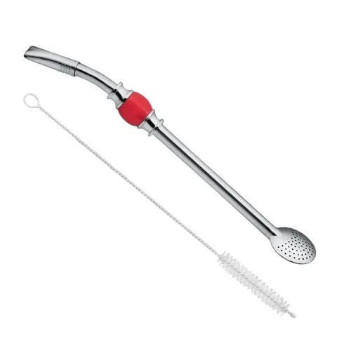 Bombilla Bola Red ze szczoteczką 21 cm