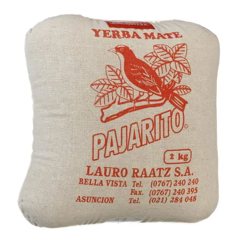 Yerba Mate Pajarito Tradicional 2kg w lnianym worku