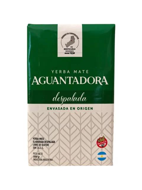Yerba Mate Aguantadora Despalada 500 g