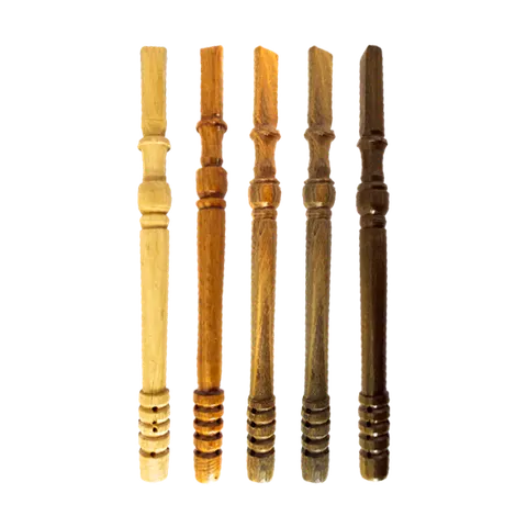Bombilla drewniana Palo Santo 19cm Selecta