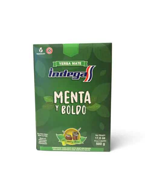Yerba mate Indega Menta Boldo 500 g