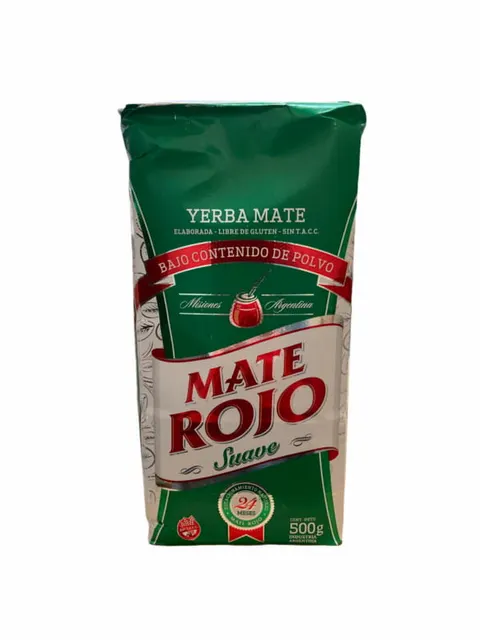 Yerba Mate Rojo Suave BCP 500g