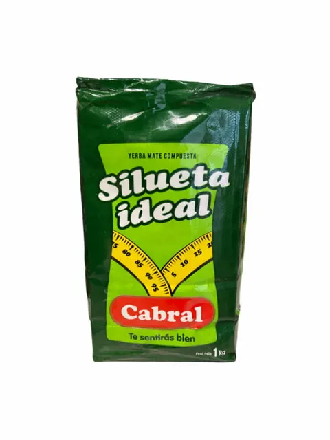 Yerba mate Cabral Silueta Ideal 1000g