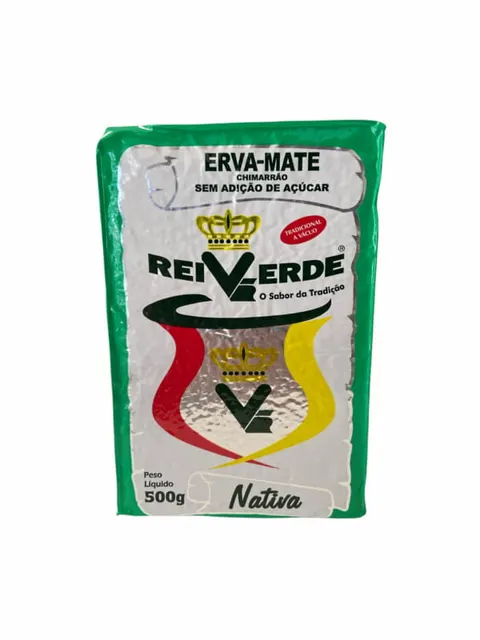 Yerba mate Rei Verde Chimarrao Nativa 500g Vacuum