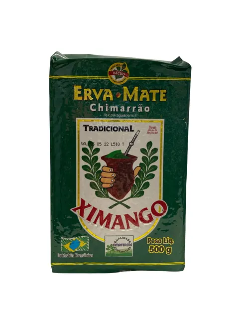 Erva Mate Ximango Chimarrao Tradicional 500g Vacuum