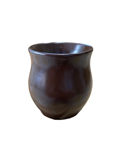 Naczynie ceramiczne "Taza" brązowe 200 ml