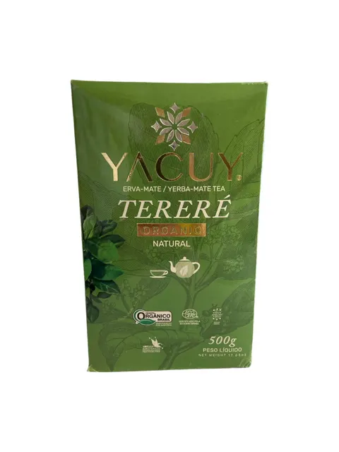 Yerba mate Yacuy Terere Natural Organic 500g