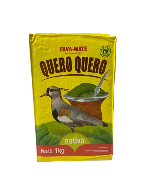 Erva Mate Quero Chimarrao Nativa Vacuum z cukrem 1000g