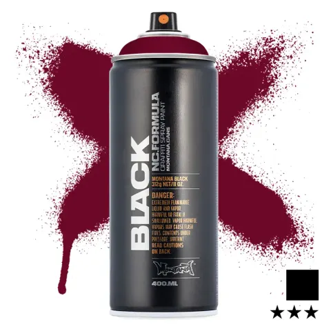 Farba w sprayu Montana Black 400 ml BLK 3062 Cardinal