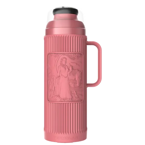 Termos szklany Termolar Chimarrita 1l Rosa (różowy)