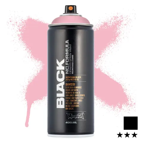 Farba w sprayu Montana Black 400 ml BLK 3100 Miss Piggy