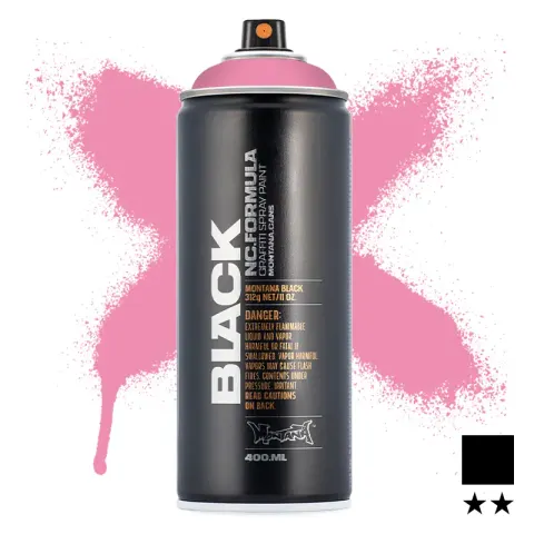 Farba w sprayu Montana Black 400 ml BLK 3120 Pink Cadillac