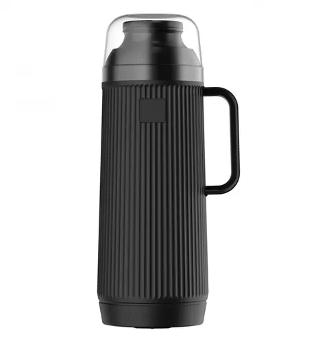 Termos szklany Termolar Mundial 1l Negro (czarny)