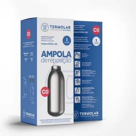 Szklany wkład "Recambio Ampolla" do termosów Termolar 1l C0