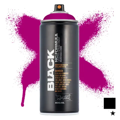 Farba w sprayu Montana Black 400 ml BLK 3150 Freak