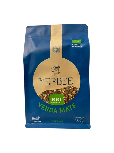 Bio Yerba Mate Yerbee Argentina Tradicional 500g Doypack
