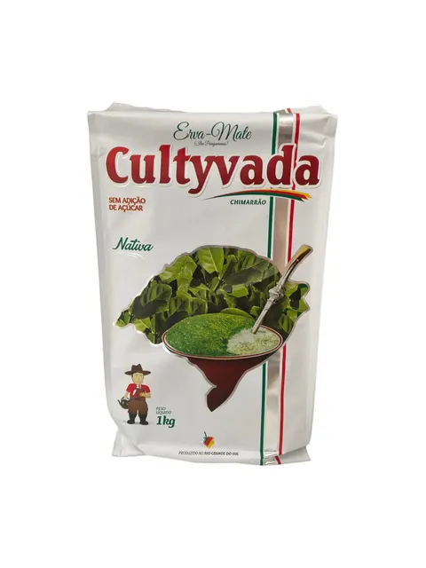 Erva Mate Cultyvada Chimarrao Nativa 1000g Vacuum