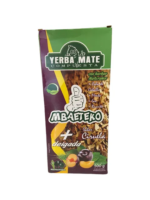 Yerba mate Mbaeteko Ciruela (śliwkowa) 500g