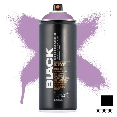 Farba w sprayu Montana Black 400 ml BLK 4000 Ms. Jackson