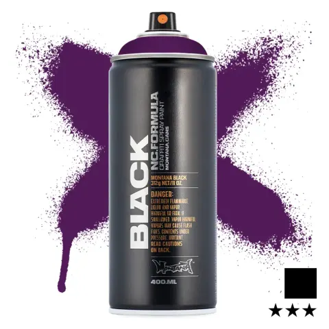 Farba w sprayu Montana Black 400 ml BLK 4060 Galaxy