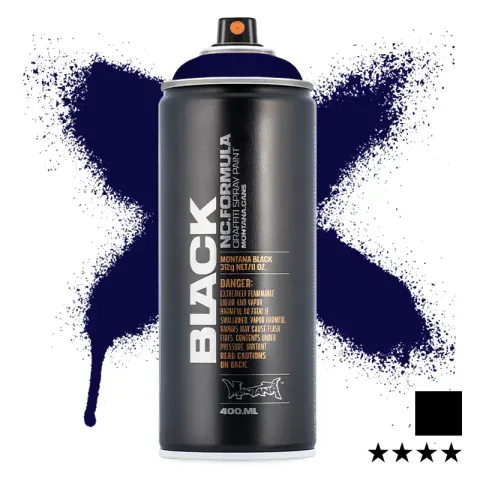 Farba w sprayu Montana Black 400 ml BLK 4182 Universe