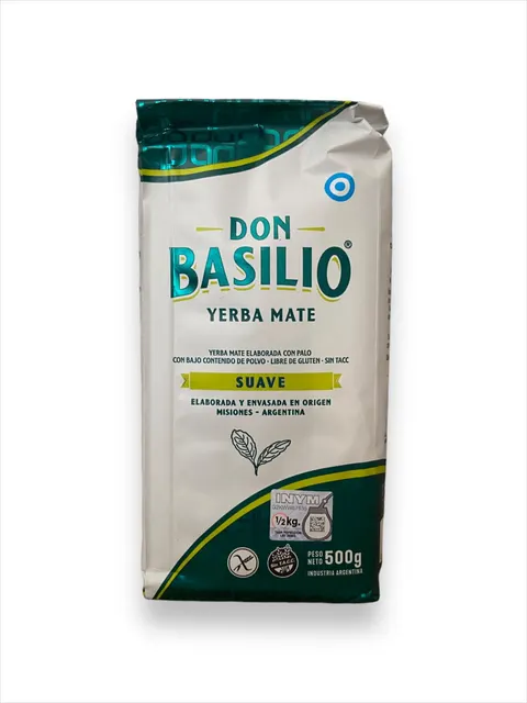 Yerba mate Don Basilio Suave 500g