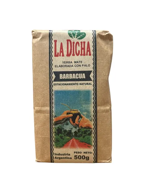 Yerba mate La Dicha Barbacua 500g