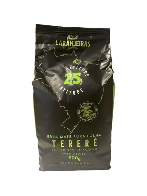 Erva mate Laranjeiras Terere Pura Folha 500g