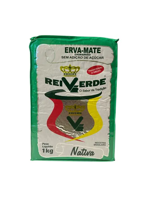 Yerba mate Rei Verde Chimarrao Nativa 1000g Vacuum