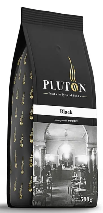 Kawa ziarnista Pluton Black 500g