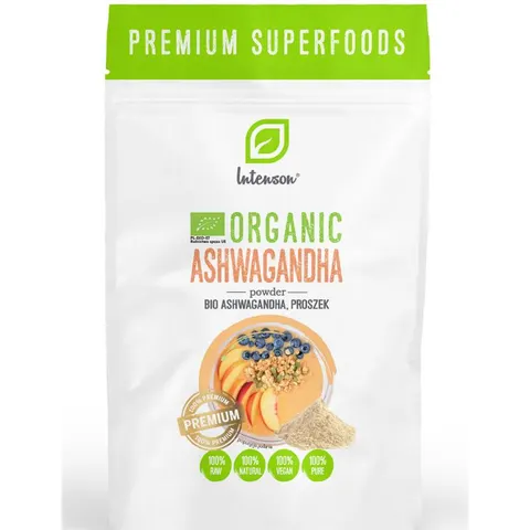 Bio Ashwagandha proszek 90g Intenson