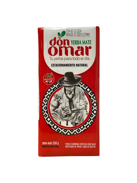 Yerba Mate Don Omar Tradicional 250g