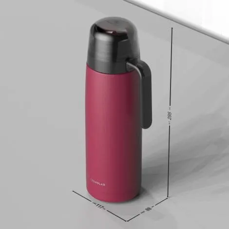 Termos Termolar R-Evolution "Cyber Rosa" 1l INOX - system "click"