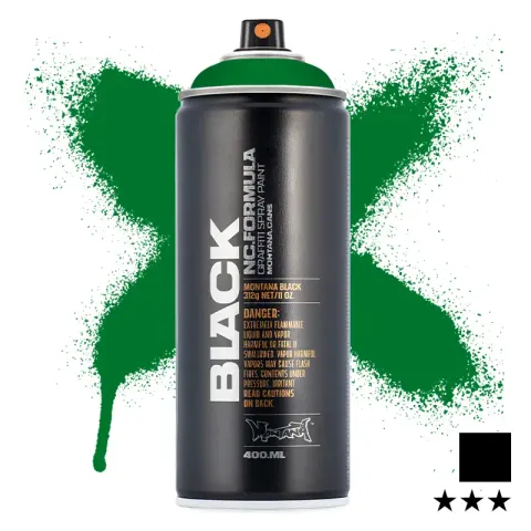 Farba w sprayu Montana Black 400 ml BLK 6095 Plant