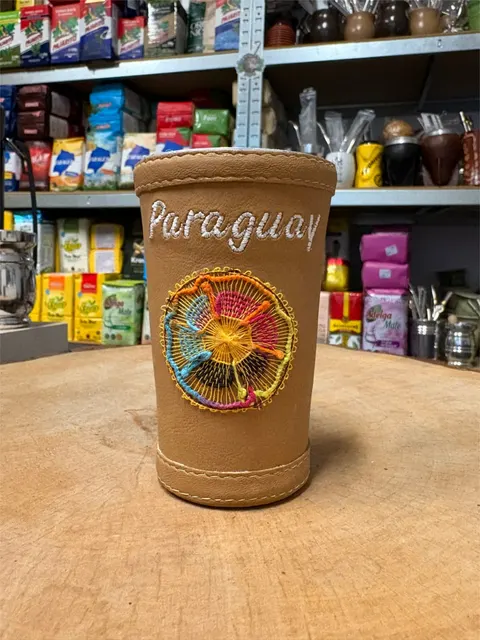 Guampa metalowa Selecta Marron Claro "Paraguay" 150 ml