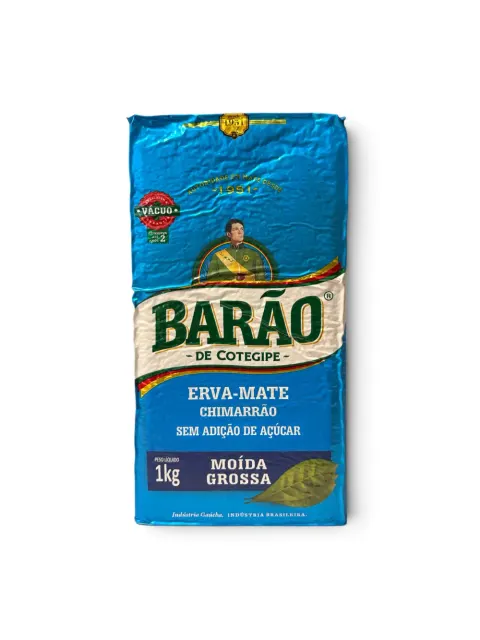 Erva mate Barao De Cotegipe Chimarrao Moida Grossa 1kg Vacuum