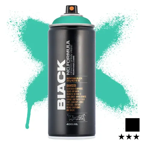 Farba w sprayu Montana Black 400 ml BLK 6190 Nappies