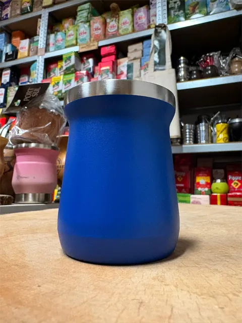 Naczynie TermoMate Yerbee "Azul" 160 ml INOX