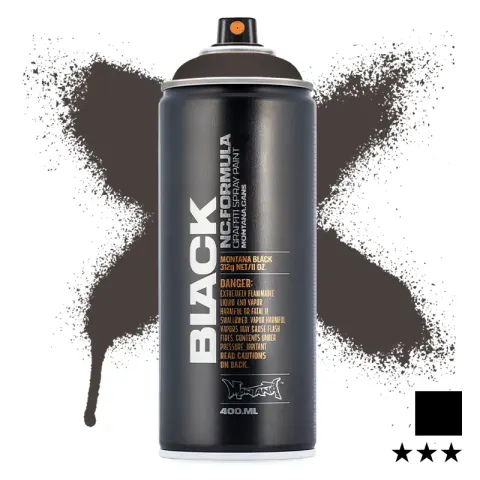 Farba w sprayu Montana Black 400 ml BLK 7080 Ant