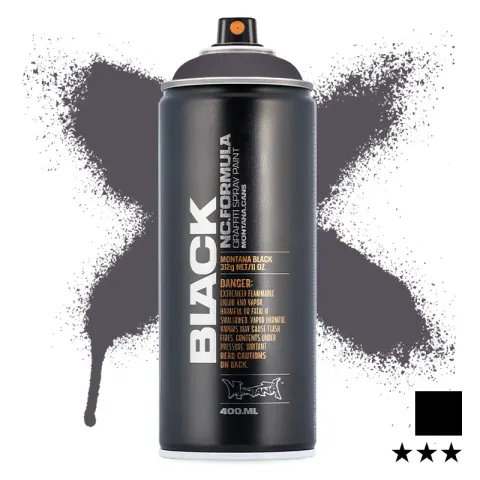 Farba w sprayu Montana Black 400 ml BLK 7230 Nostradamus