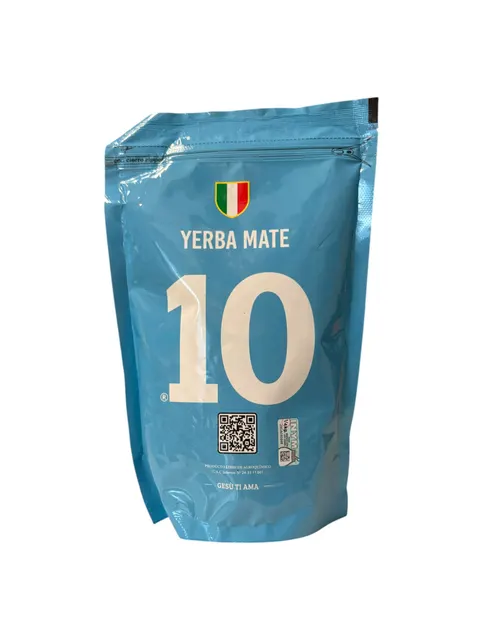 Yerba Mate Rojo "10" Tradicional Napoli 250g