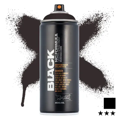 Farba w sprayu Montana Black 400 ml BLK 7360 Slate