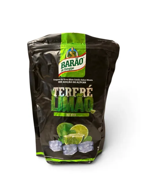 Erva mate Barao Terere Menta Limao 500 g Doypack