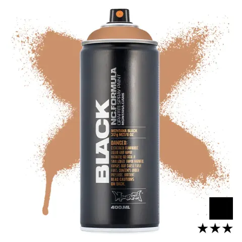 Farba w sprayu Montana Black 400 ml BLK 8040 Cremino