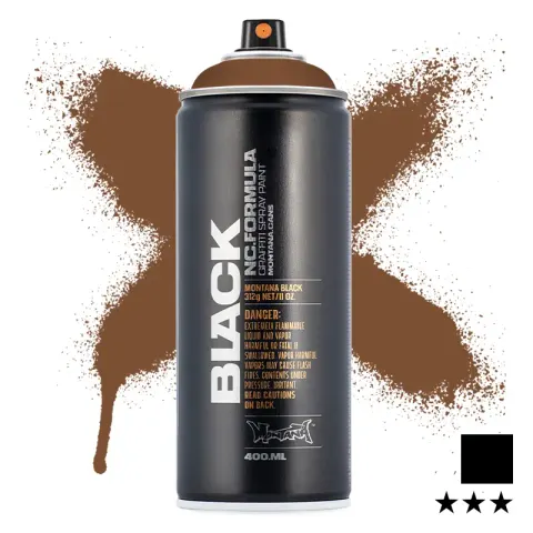 Farba w sprayu Montana Black 400 ml BLK 8060 Chocolate