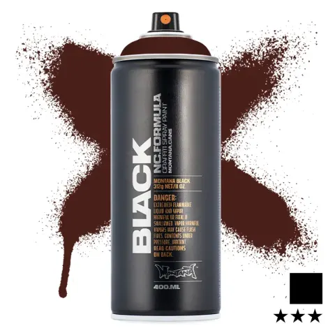 Farba w sprayu Montana Black 400 ml BLK 8070 Jawa