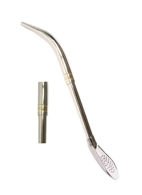 Bombilla La Neuquina Pico del loro 17,5 cm INOX